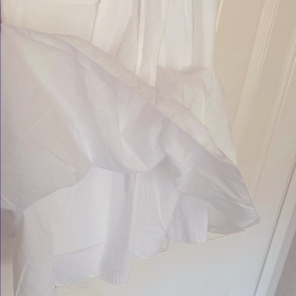 Fabiana Filippi Elegant White Halter Tunic length with Silver Accent size 10-12 - Picture 12 of 13